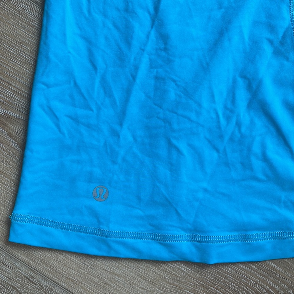LULULEMON Alight Halter Tank Braided Aqua - Picture 2 of 10